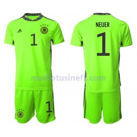 Maillot de Foot Allemagne Manuel Neuer 1 II Gardien UEFA EURO 2020 - Enfant